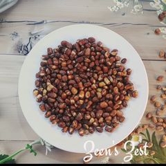 A picture of Air Fryer Roasted Fava Beans.
