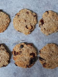 Foto de Bolachas de Aveia com Banana e Coco