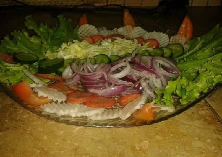 Recipe of Homemade Fresh vegetable salad