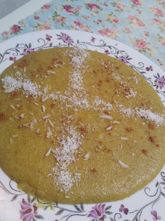عکسی از دستور گبوله (نوعی حلوا)