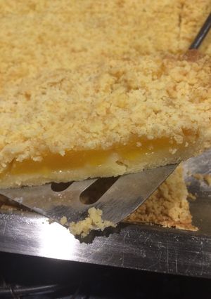 Una foto de Streusel de durazno 🍑