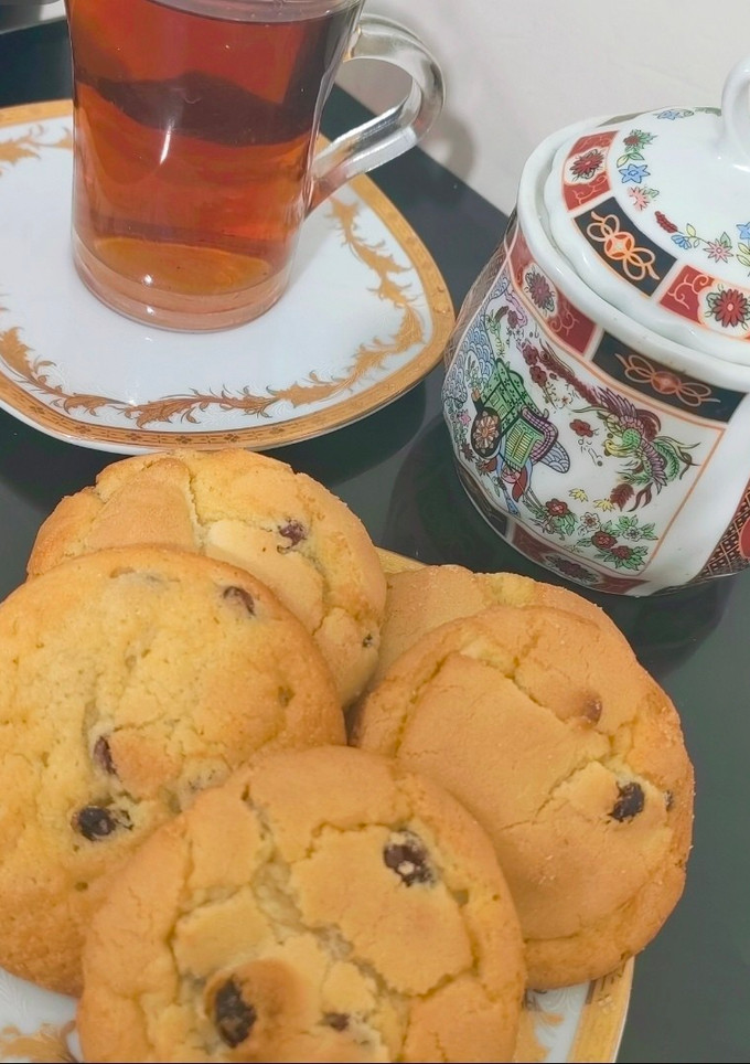 عکسی از دستور شیرینی کشمشی