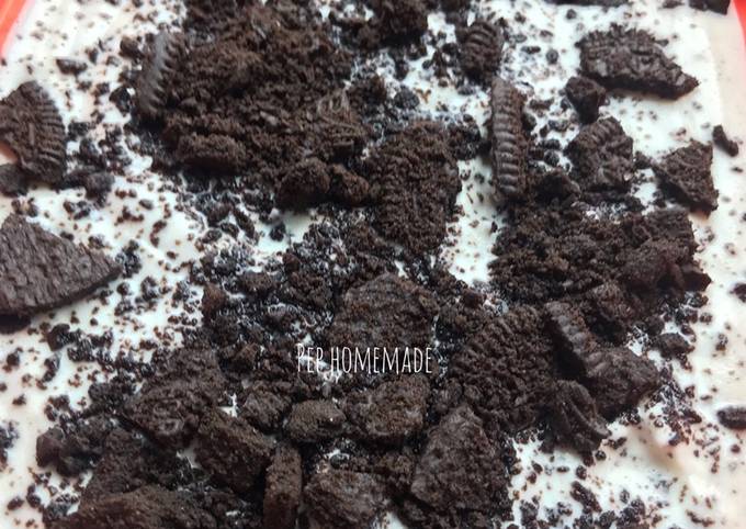 Resep Ice Cream Oreo (3 bahan saja) oleh Pep Homemade Resep Ice Cream Oreo (3 bahan saja) oleh Pep Homemade