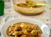 Una foto de arvejas thermomix