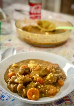 Una foto de Ternera a la jardinera Thermomix