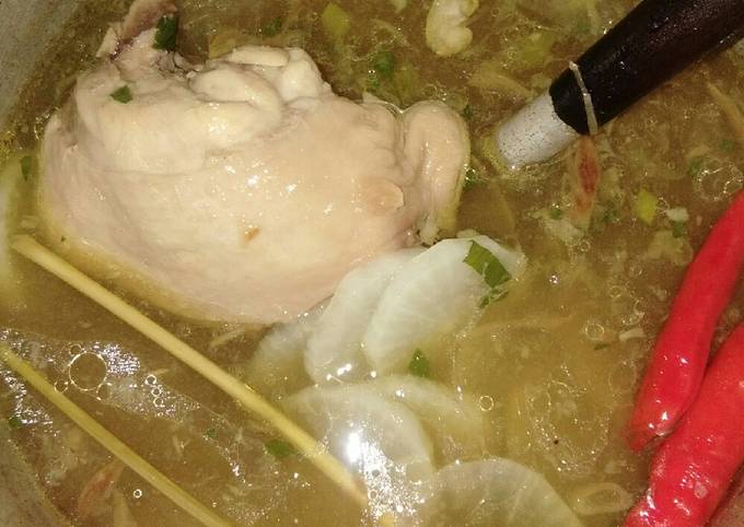 Soto bandung lobak ayam