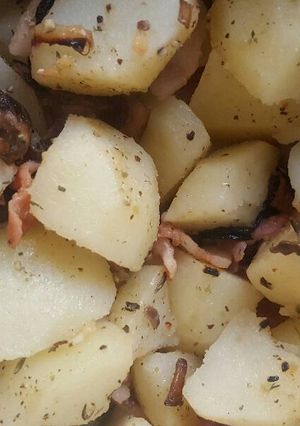A picture of Potato salad.