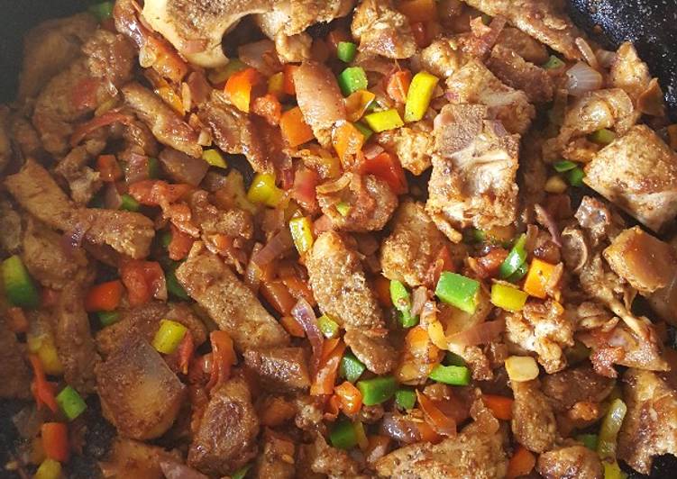 Recipe of Favorite Mixed Peppers Pork Stir Fry