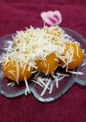 Foto resep Klepon labu Kuning Keju