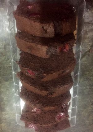 عکسی از دستور کیک گیلاس