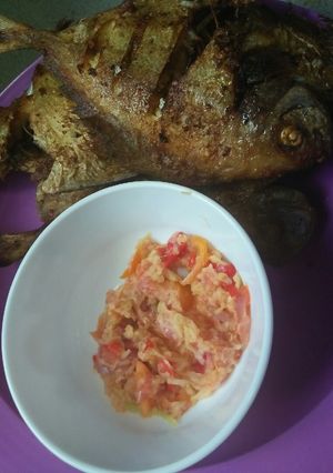 Foto resep Sambal mangga praktis