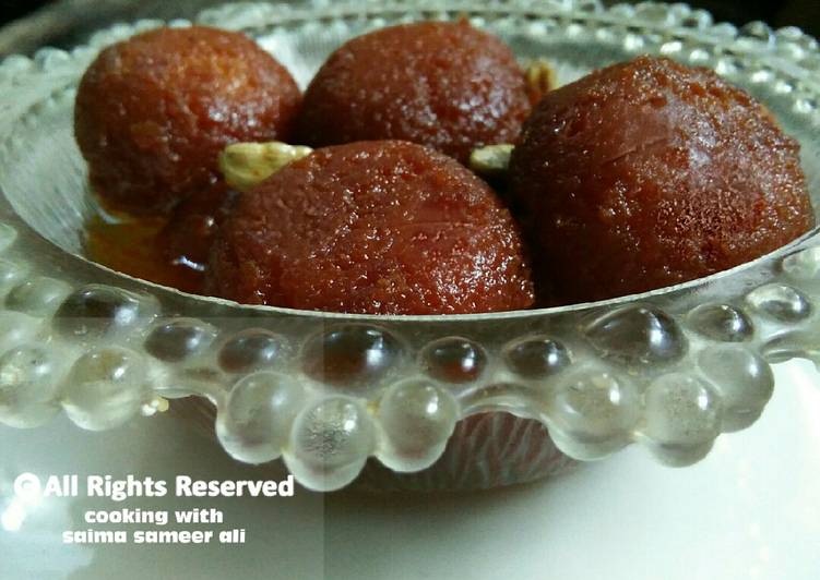 Recipe of Ultimate Gulaab jamun