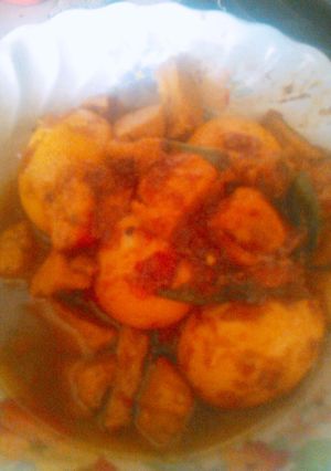 Foto resep Telor kuah kecap