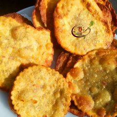 A picture of Crispy potatoe pancake.