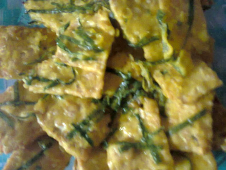 Langkah Mudah untuk Membuat Resep Tempe Kemul tabur Daun Mangkokan yang Bikin Ngiler Anti Ribet, Lezat Sekali