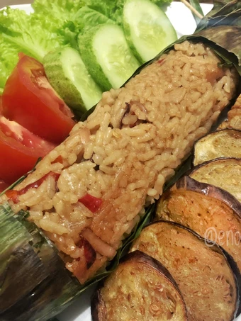 Cara Mudah Membuat Resep Nasi Bakar Cumi Pedas yang Enak Banget Anti Ribet, Sempurna