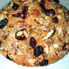 A picture of Dry fruit & mix seeds cake.