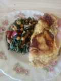 Garbanzos con espinacas