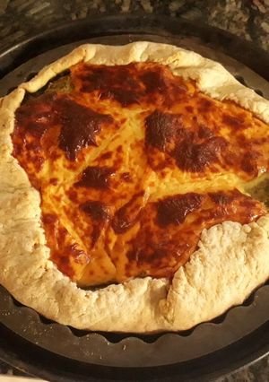 Una foto de Tarta de arvejas