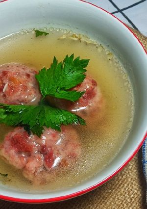 Foto resep Sup Bakso Kornet