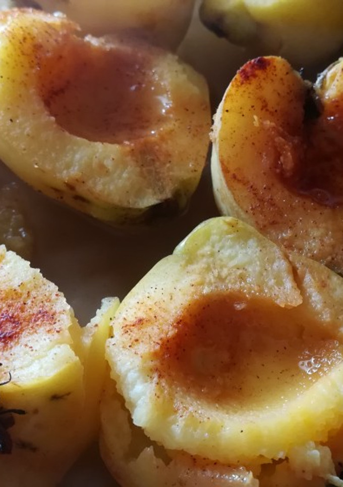 Una foto de Membrillos al horno