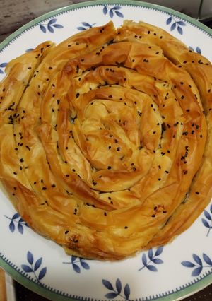 Φωτογραφία της συνταγής Στριφτόπιτα με φύλλο κρούστας