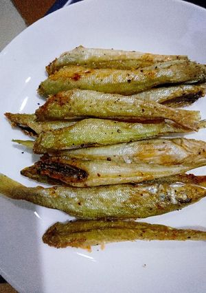 Hình của món Cá đục chiên giòn bằng nồi chiên không dầu.