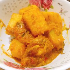 A picture of Yam porridge.