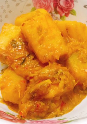 A picture of Yam porridge.