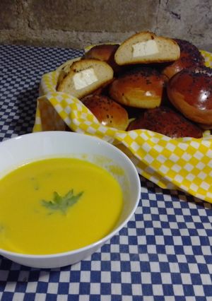 Una foto de Bollos rellenos de queso