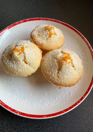 Citromos-vaníliás-túrós muffin 🧁 recept fotója