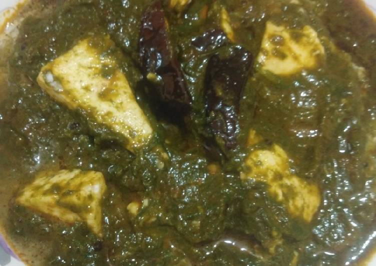 unique Palak paneer Recipe | Quickest Way to make Palak paneer Any-night-of-the-week