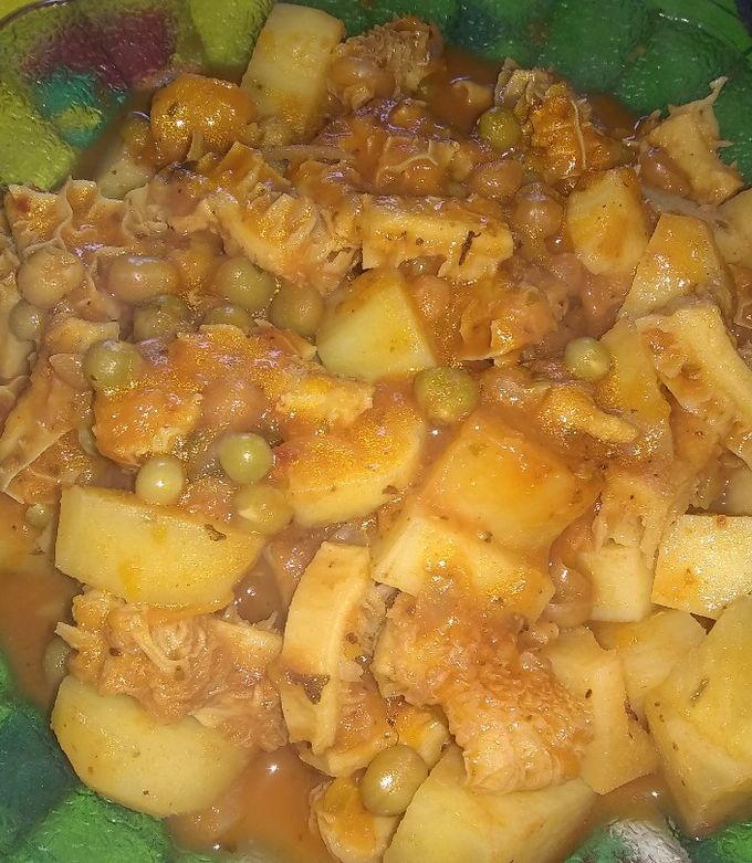 Una foto de Estofado de mondongo