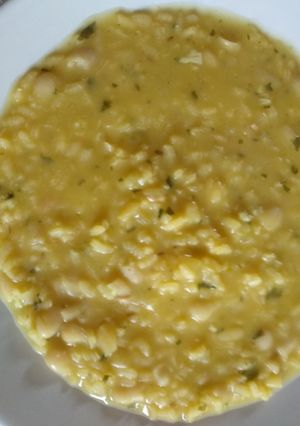 Una foto de Alubias con arroz