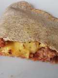 Tortilla pizza calzone à l'air fryer