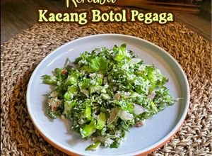 Gambar Kerabu Kacang Botol Pegaga