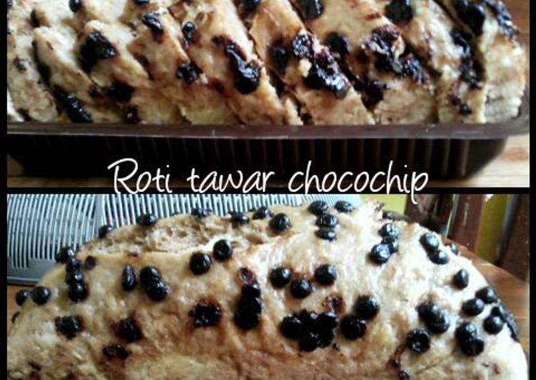 Roti Tawar Chocochip Kukus