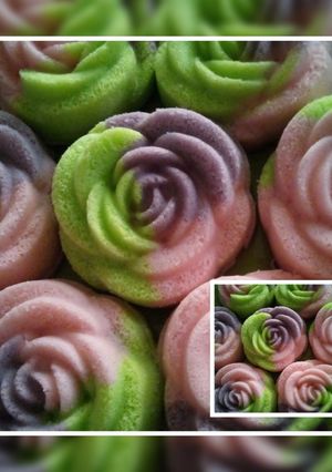 Foto resep Bolu kukus mawar