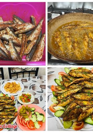 صورة لوصفة وجبه من سمك السردين