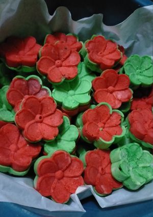 Foto resep Bolu bunga kukus
