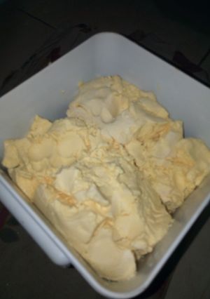 A picture of Raw Pap made from scratch.