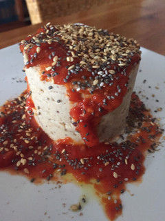 Una foto de Flan de caballa