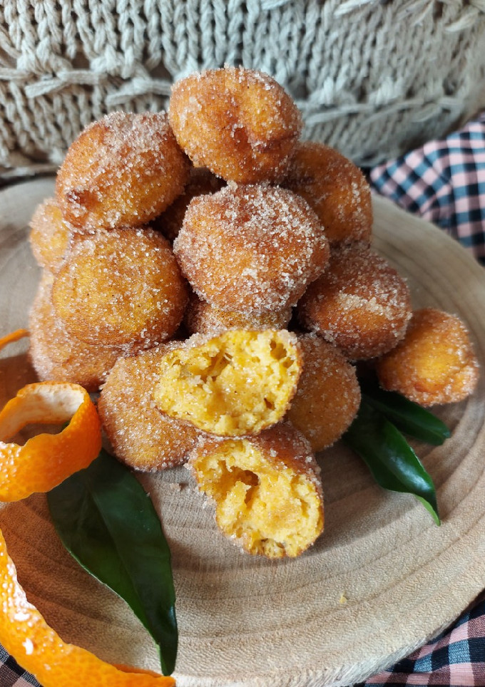 Una foto de Buñuelos de boniato
