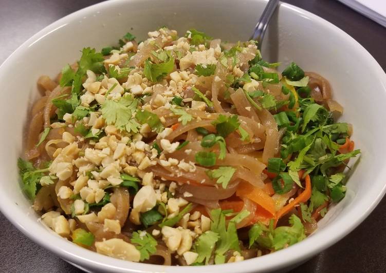 Recipe of Delicious Vegan or Vegetarian Phad Thai