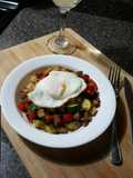 Breakfast Potato and Sausage Hash (4 dinner)