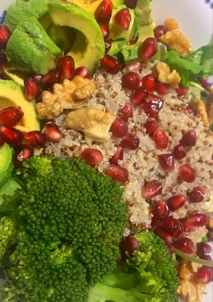 A picture of Quinoa Pomegranate Salad.