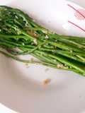 #608 stir fried asparagus
