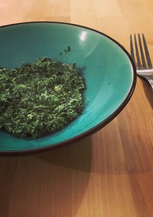 Une photo de Épinards à la ricotta et au cumin