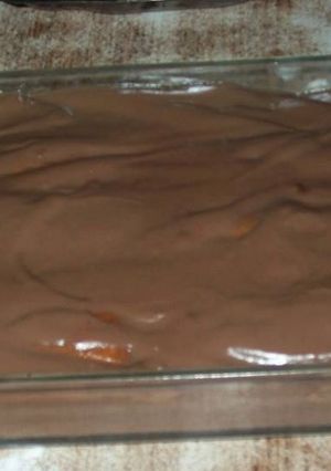 Una foto de Postre de chocolate