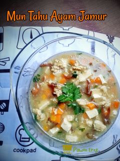 Foto resep Mun Tahu Ayam Jamur